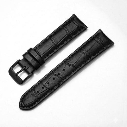 22mm Leather Strap Watch