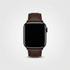 Parlent Strap Apple Watch - Full Grain Leather Patina – Magnetic Buckle, 42/44/45/49mm