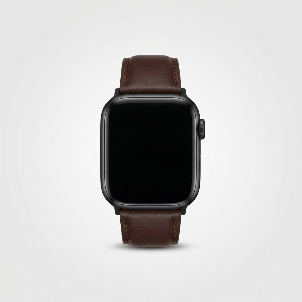 Parlent Strap Apple Watch - Full Grain Leather Patina – Magnetic Buckle, 42/44/45/49mm