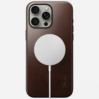 Parlent iPhone Case – Full Grain Leather Patina, MagSafe, Camera Control button