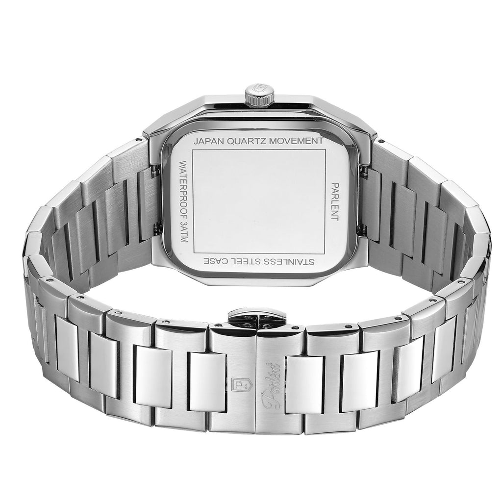 Parlent Milano - Men's Watches 40mm, Miyota Japan Quartz Movement, Waterproof 3ATM (30M), Stainless Steel