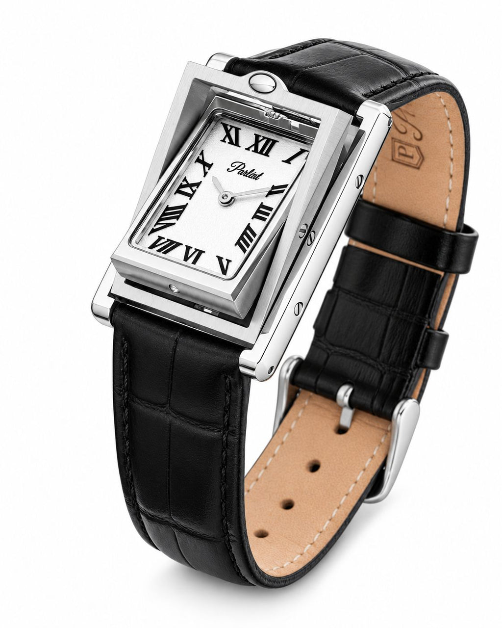 Parlent Aversa - Men's Watches 25mm × 38mm, Epson Japan VX00 Quartz Movement, Waterproof 3ATM (30M), Stainless Steel